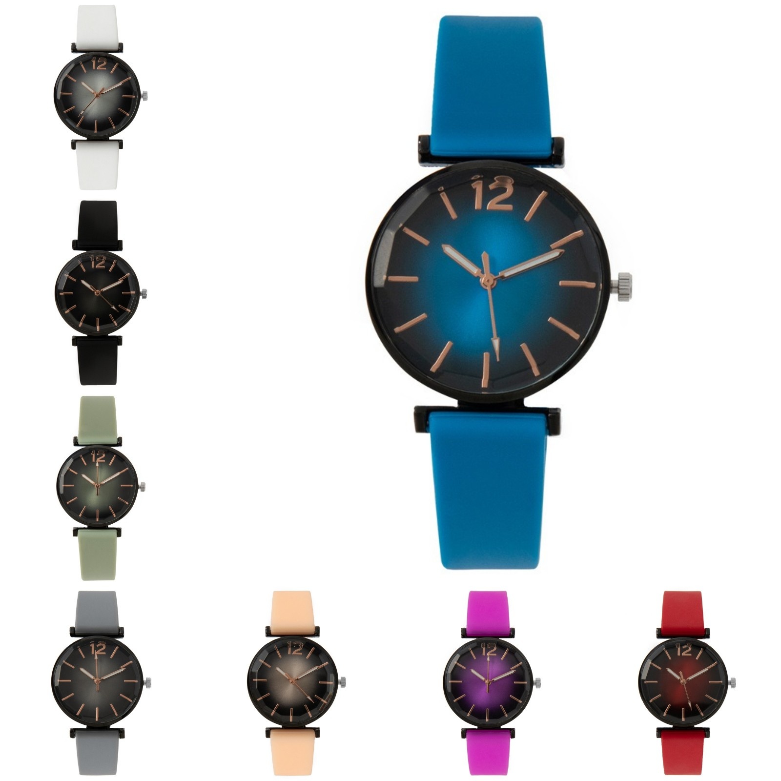 ファッションレディース腕時計スポーツシンプルなブラックダイヤ - Outdoor Sport Watch のレビューと価格