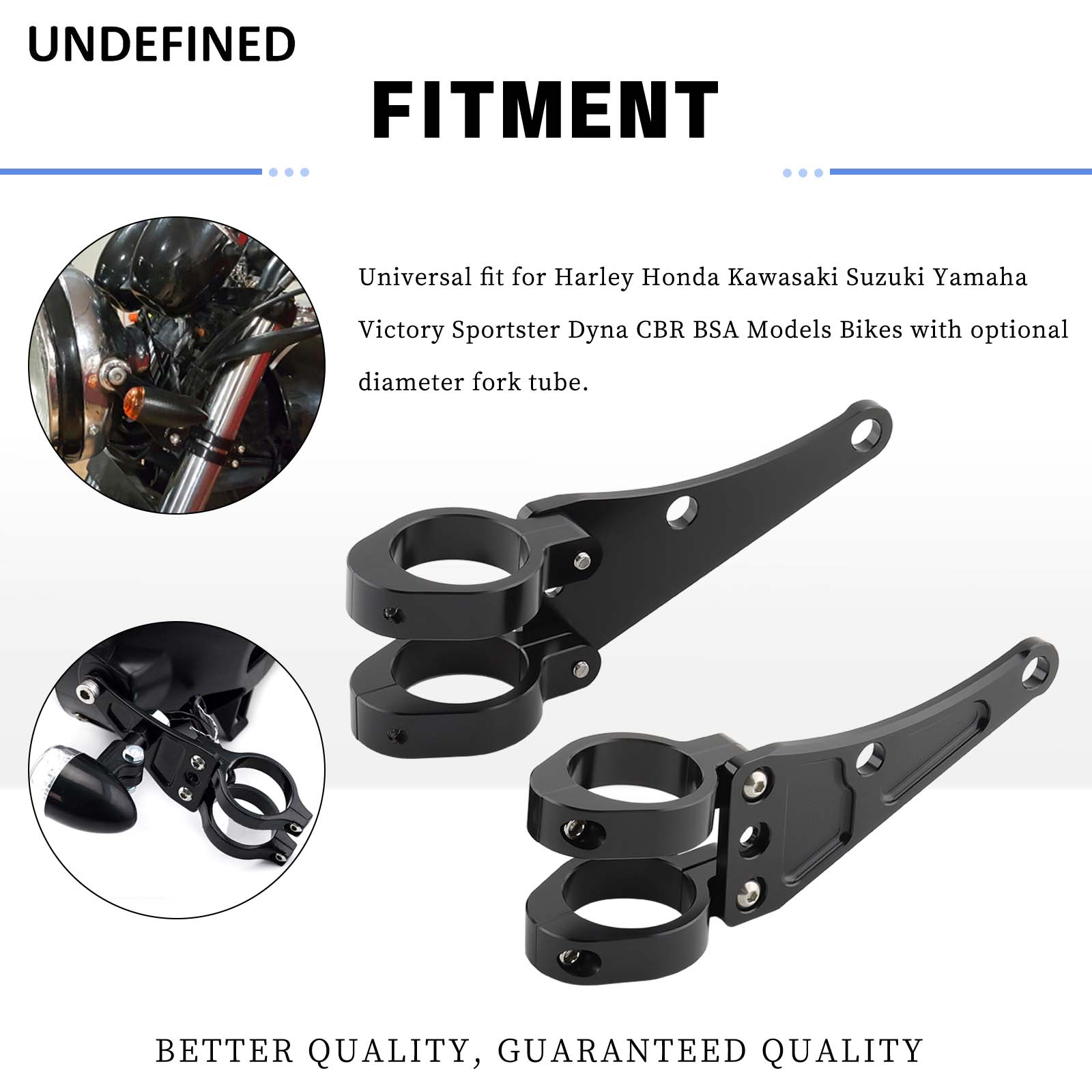 ユニバーサルヘッドライトサポートクランプ,ヘッドチューブ,ラ - Outdoor Sport Hose のレビューと価格