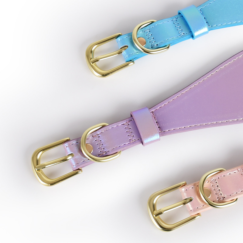 反射素材入り革製犬用首輪とリードセット、夜間安全散歩用、耐久 - Headcollar Rope Set のレビューと価格