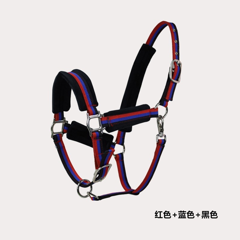 耐摩耗性テキスタイル製馬用ハーネスセット、耐摩耗性ヘッドカラ - Headcollar Rope Set のレビューと価格