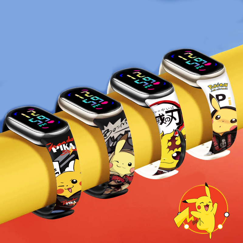 ピカチュウキッズ LED 腕時計防水タッチスクリーンデジタル - Outdoor Sport Watch のレビューと価格