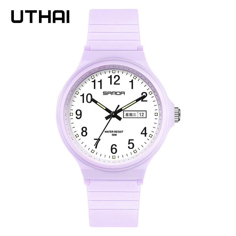 UTHAI L02 レディース腕時計ファッションシンプルなメ - Outdoor Sport Watch のレビューと価格