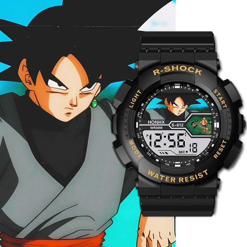 ドラゴンボール学生子供用腕時計電子時計防水落下防止タイミング - Outdoor Sport Watch のレビューと価格