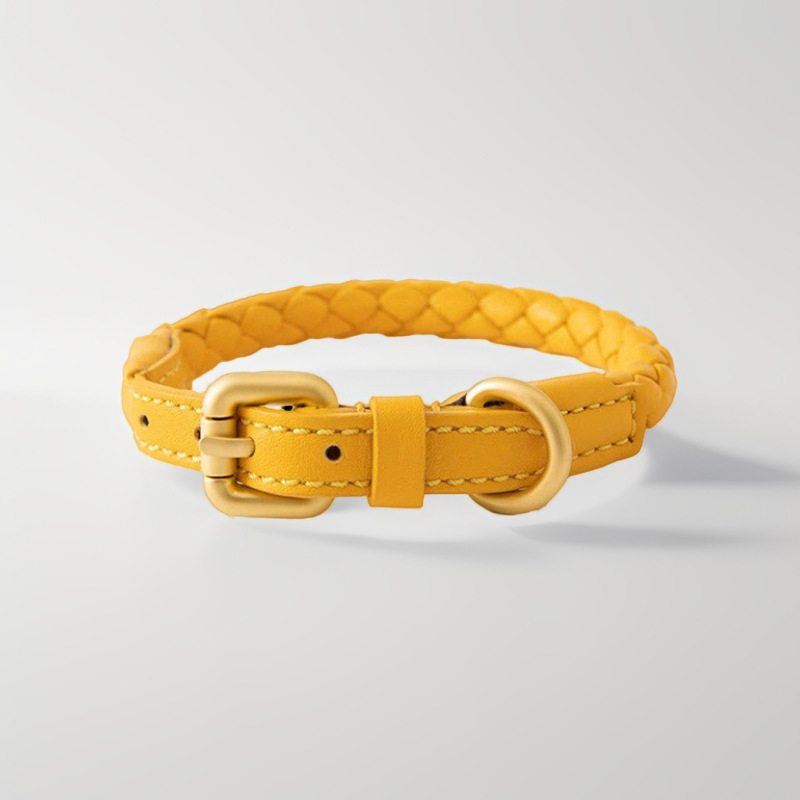 調節可能な編み込みレザーペット用首輪とリードセット、快適なフ - Headcollar Rope Set のレビューと価格