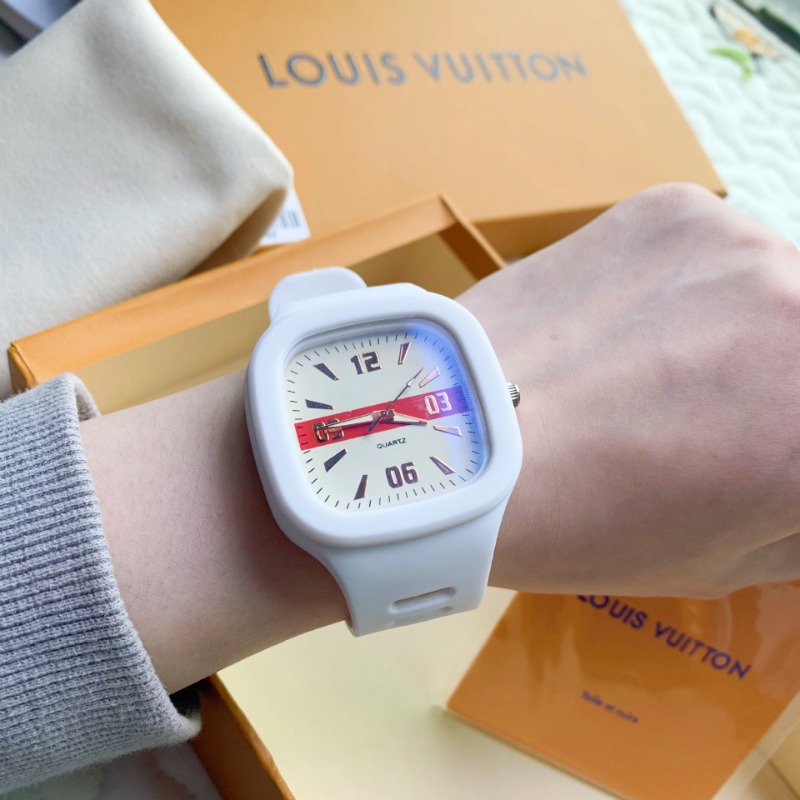 女性用スクエアシリコン電子時計,スポーツ,女性用 - Outdoor Sport Watch のレビューと価格